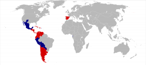 Countries with Spanish as an official language