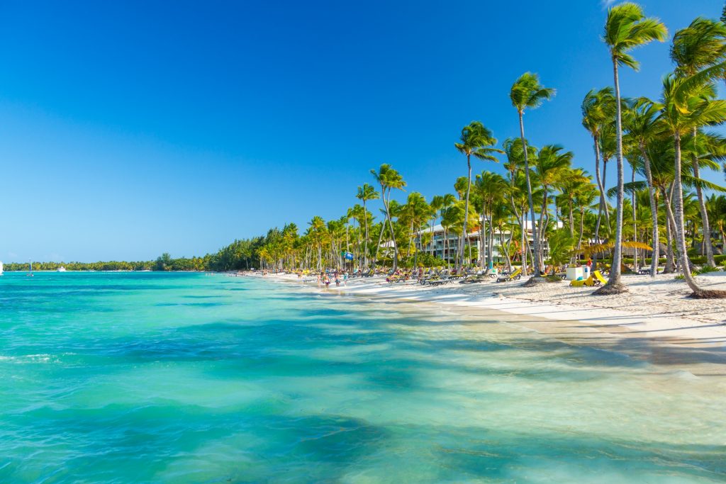 “The pure white sand, green palm trees, and turquoise sea made this beach a real paradise.”