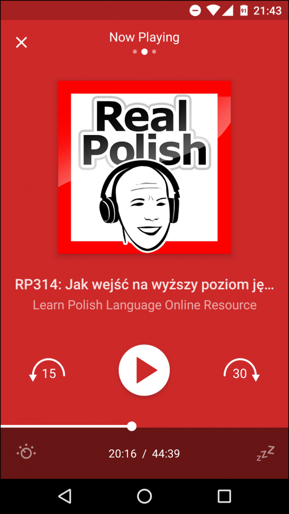 Real Polish podcast screenshot