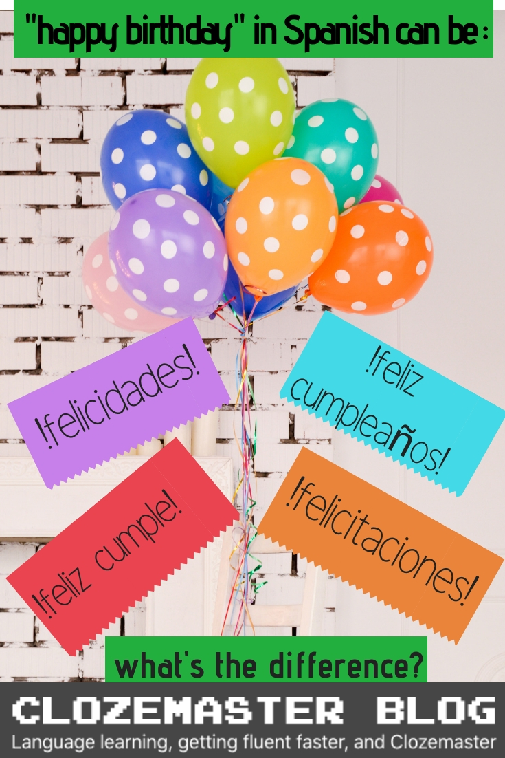 Feliz Cumpleaños! How to Congratulate and Wish a Happy Birthday in Spanish  - Strømmen Language Classes