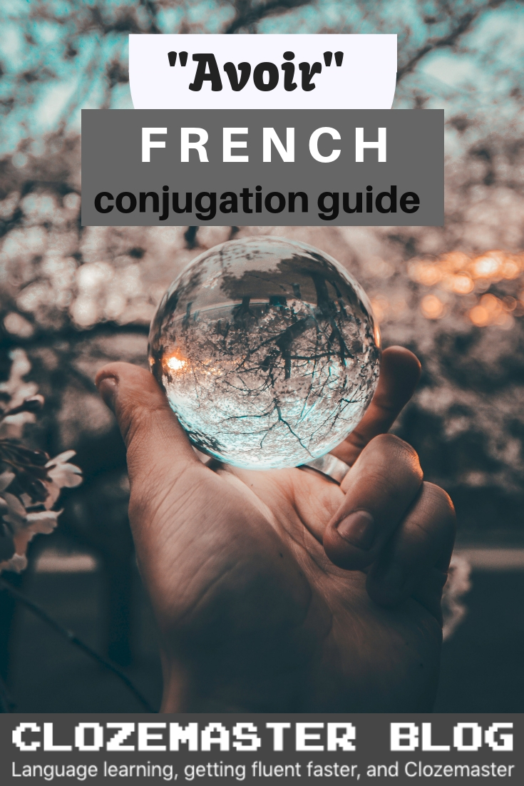 French Avoir Conjugation Chart