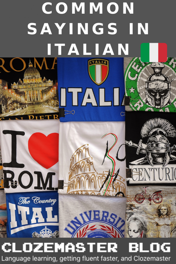 Die 10 italienischen Sprüche, die Sie kennen müssen Tombouctou